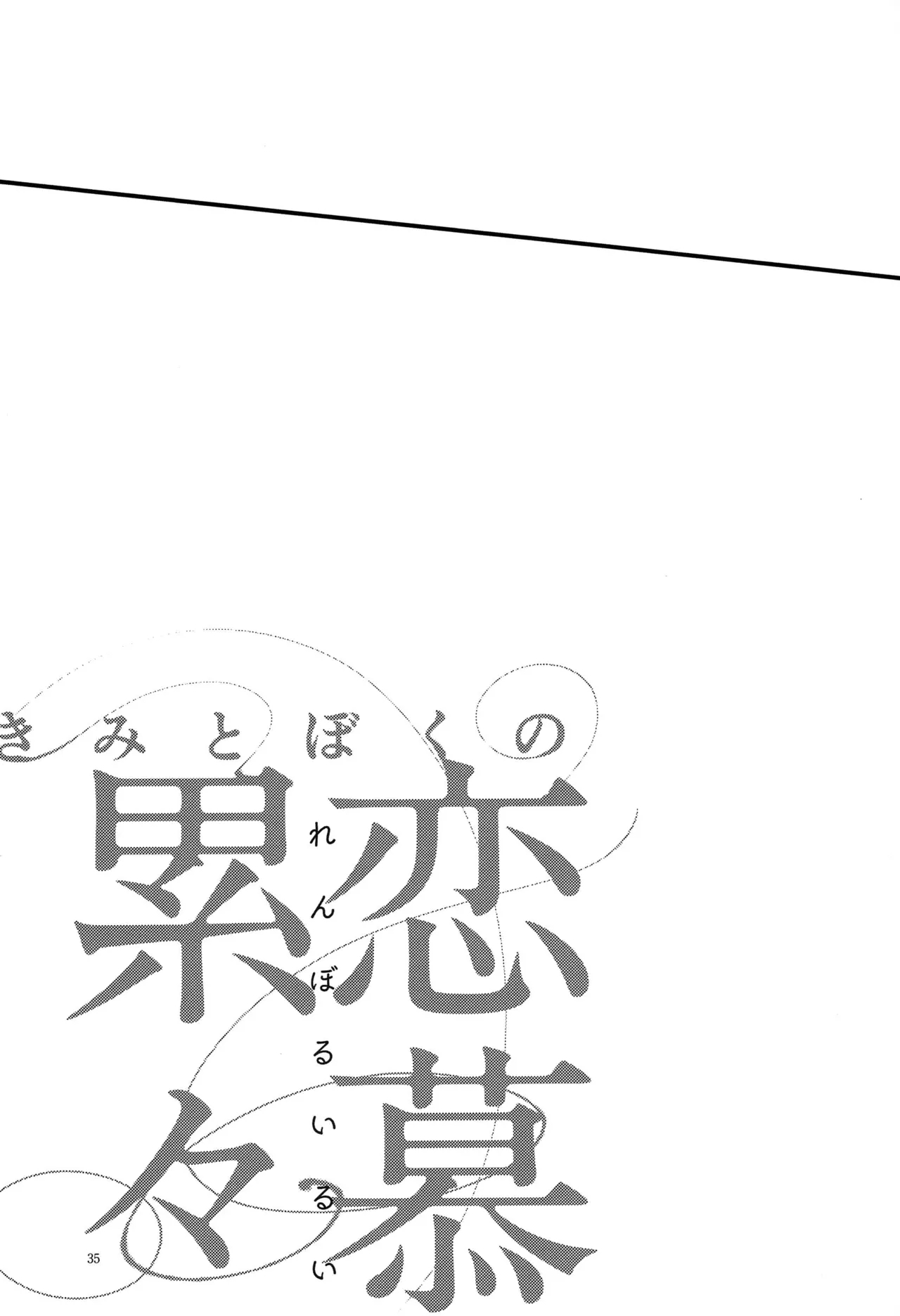 Kimi to boku no renbo ruiruisan dj - Page 35