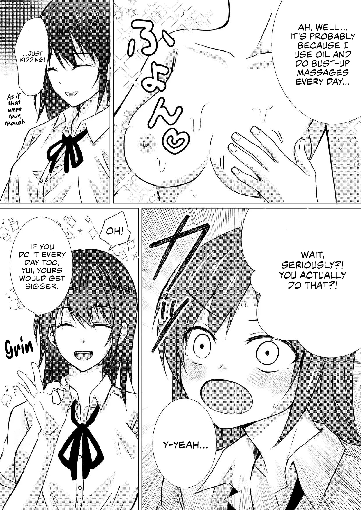 Doukyuusei to Ecchi na Les Massage | Erotic Lesbian Massage with a Classmate - Page 6