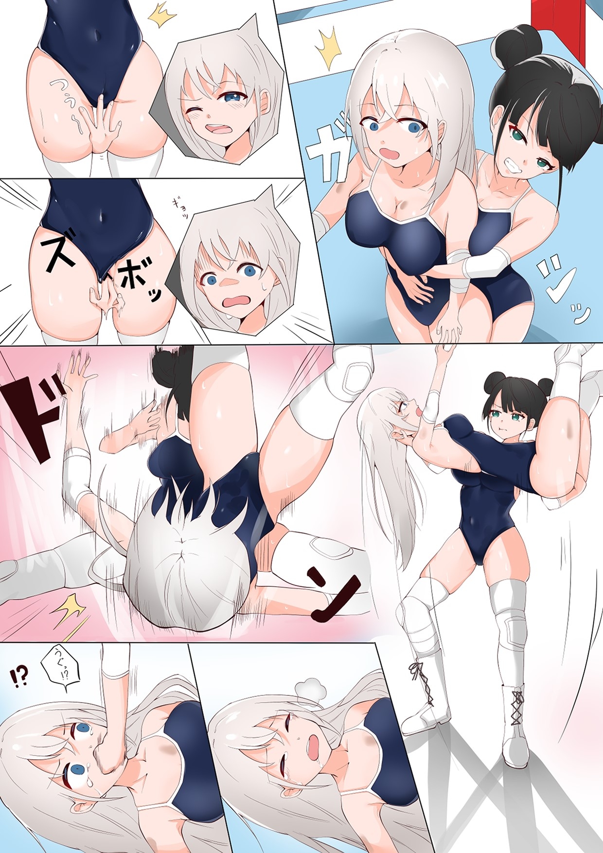 学校で女子プロレス! 全員失神失禁 むちむちJKマッチ編 - Page 23