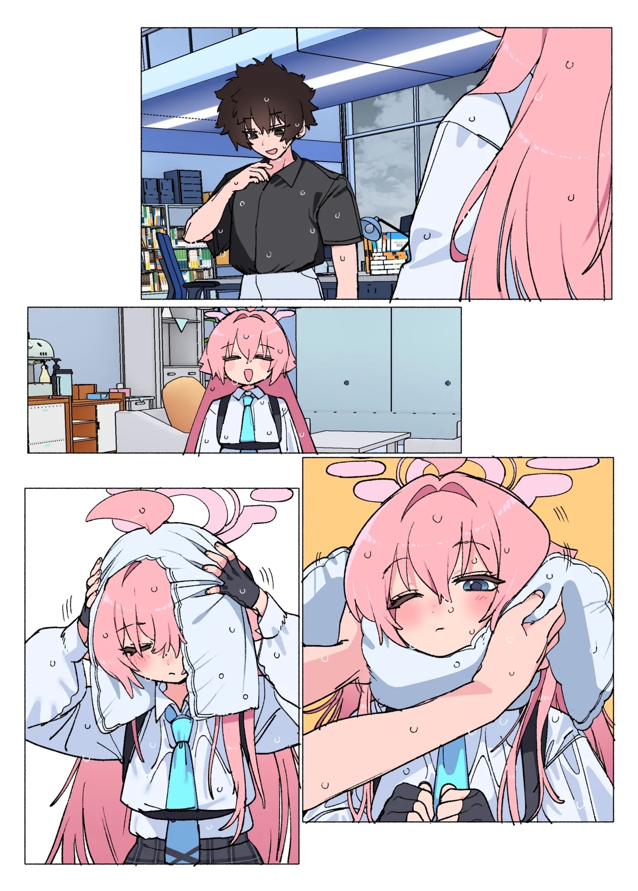 ホシノとセックスしちゃう漫画 - Page 4