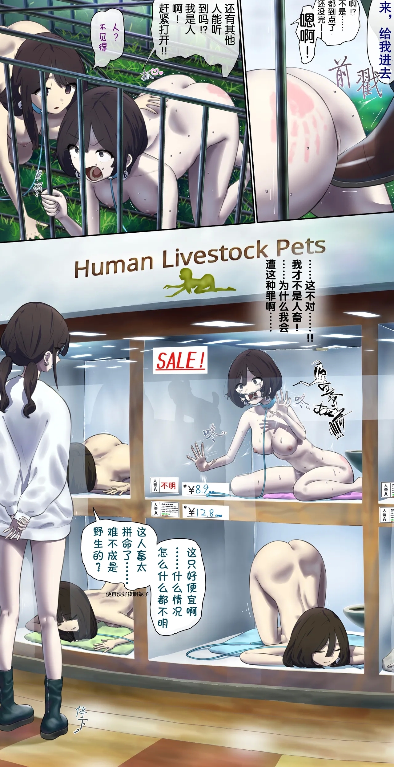 Volunteer for pet human livestock sales promotion event 4