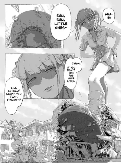 Gyaru JK ga Kobito o Miorosu | High School Gyaru Looking Down on Tinies 1