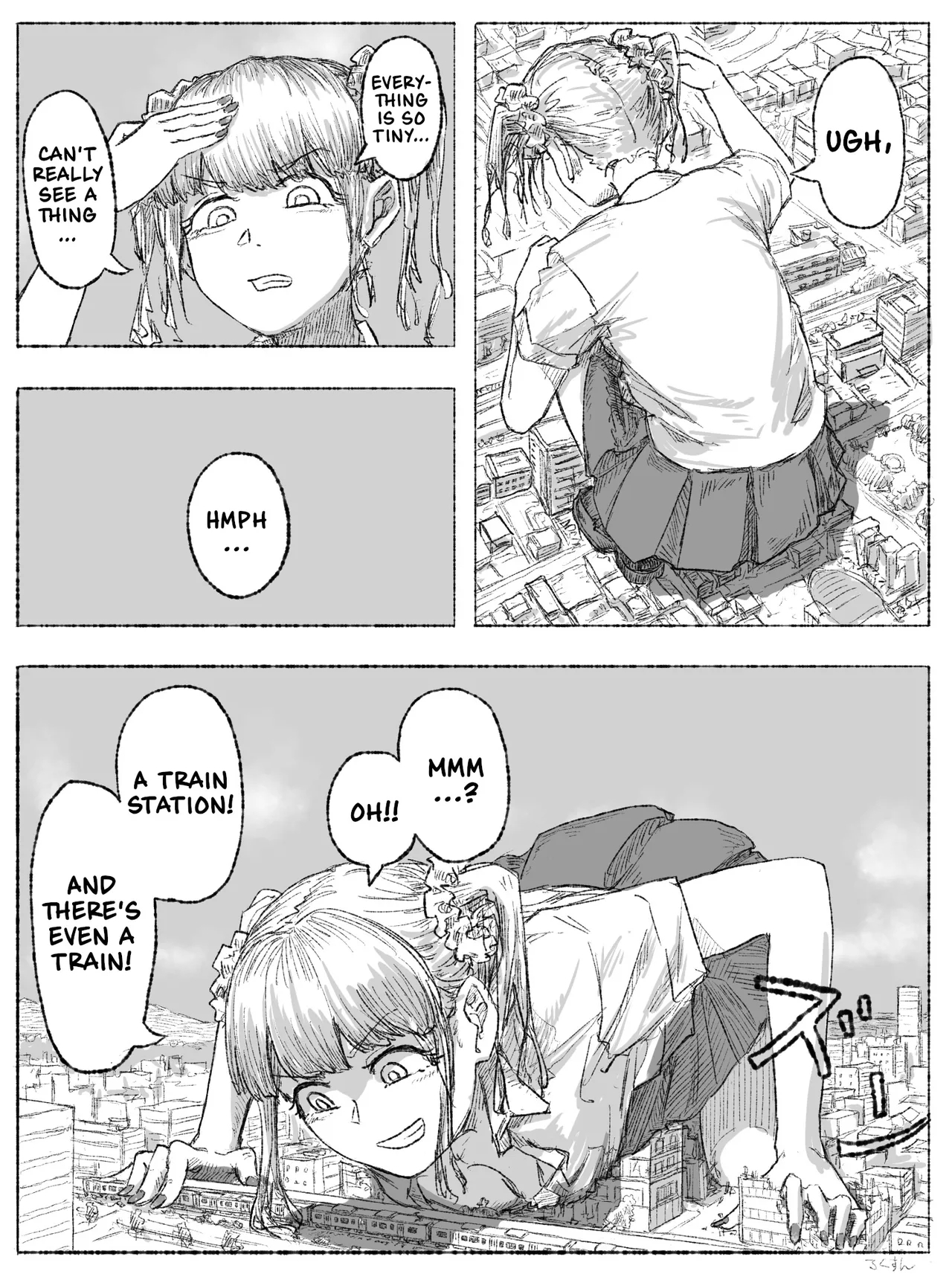 Gyaru JK ga Kobito o Miorosu | High School Gyaru Looking Down on Tinies - Page 5