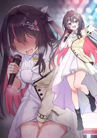 ライブ中の衣装にバイブが仕込まれ、ステージ上でアクメしちゃう AZ〇i 8