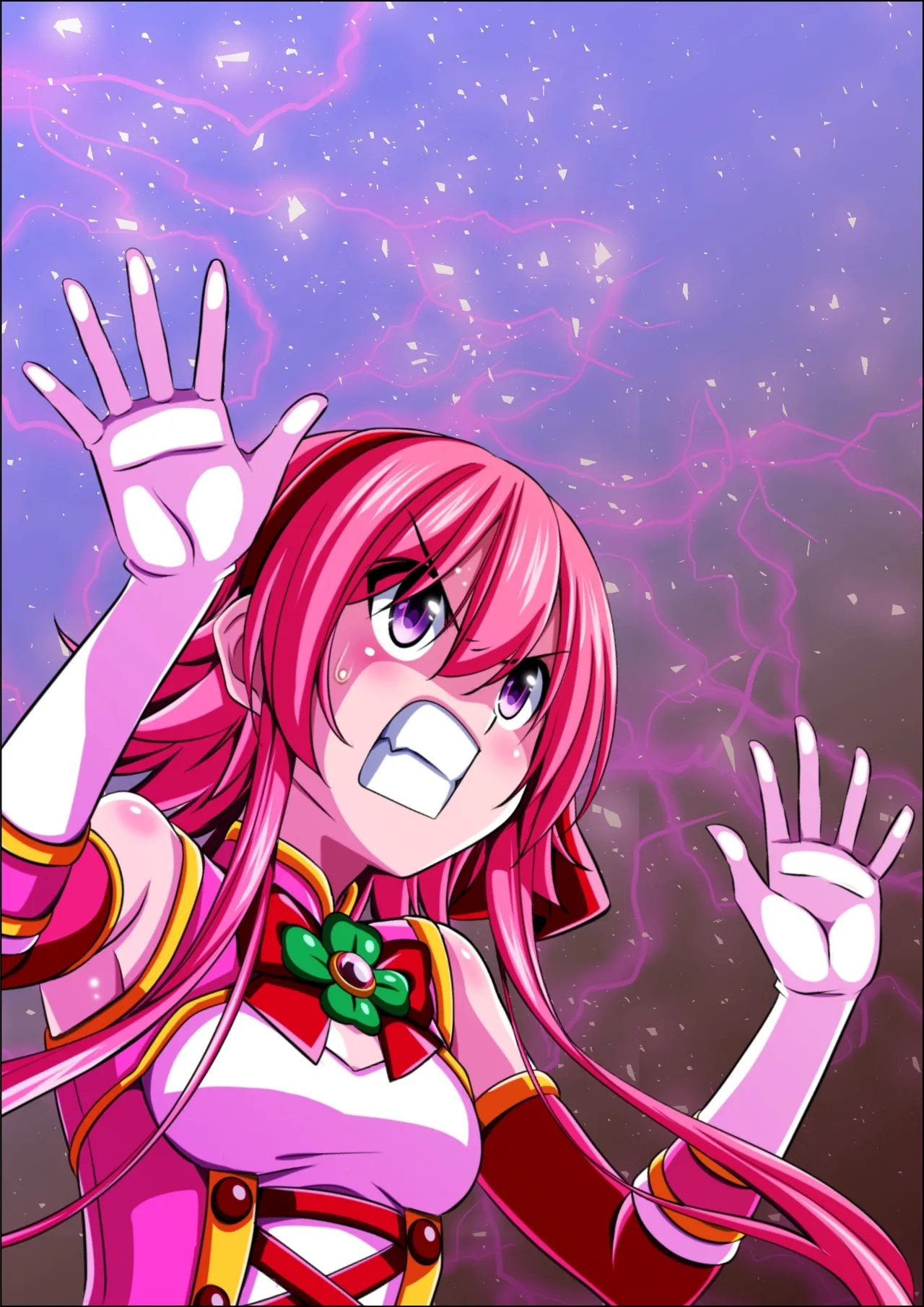 四葉の戦姫クローバーローゼ ボイスコミック第二話（特典② 描き下ろしおまけイラスト） - Page 10