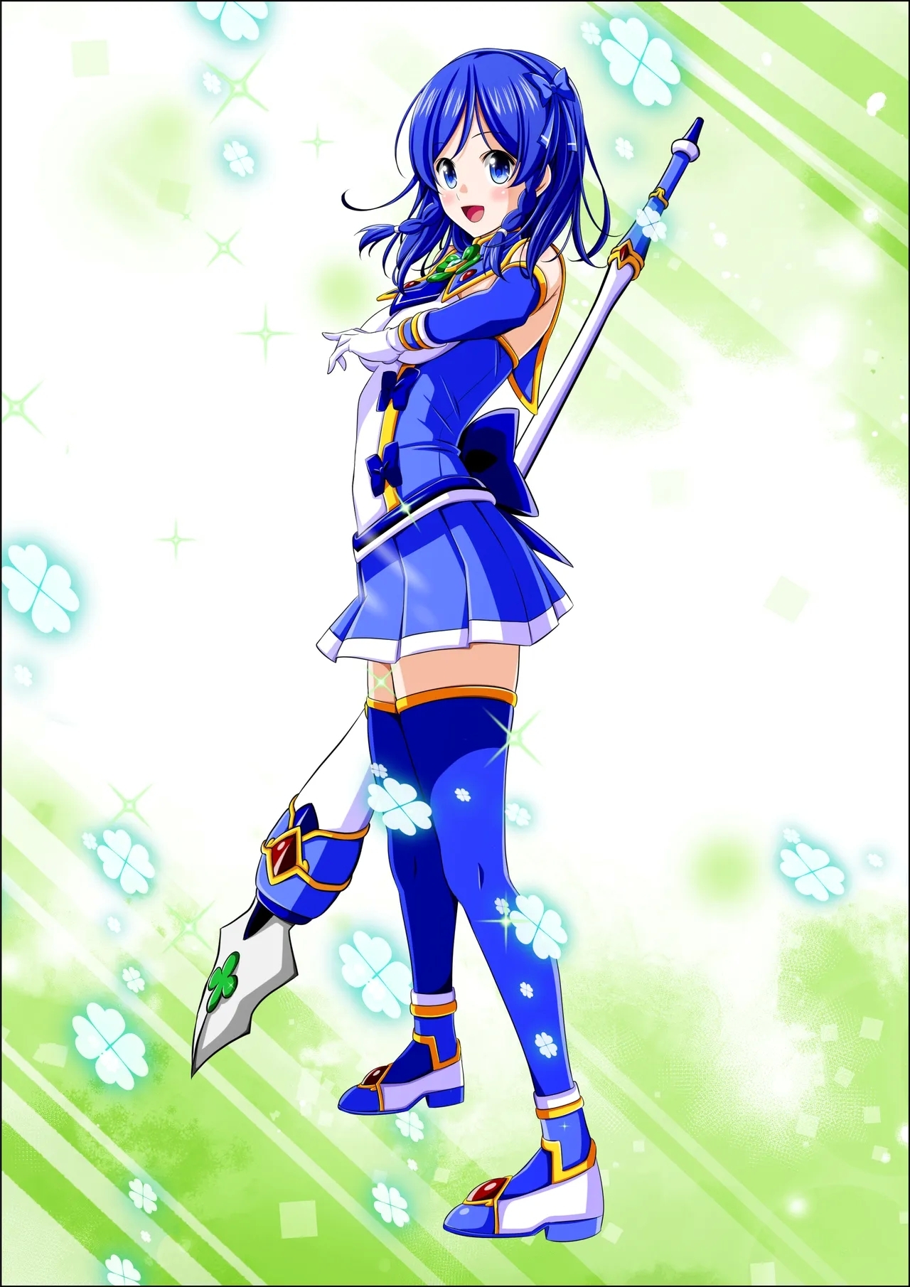 四葉の戦姫クローバーローゼ ボイスコミック第二話（特典② 描き下ろしおまけイラスト） - Page 11