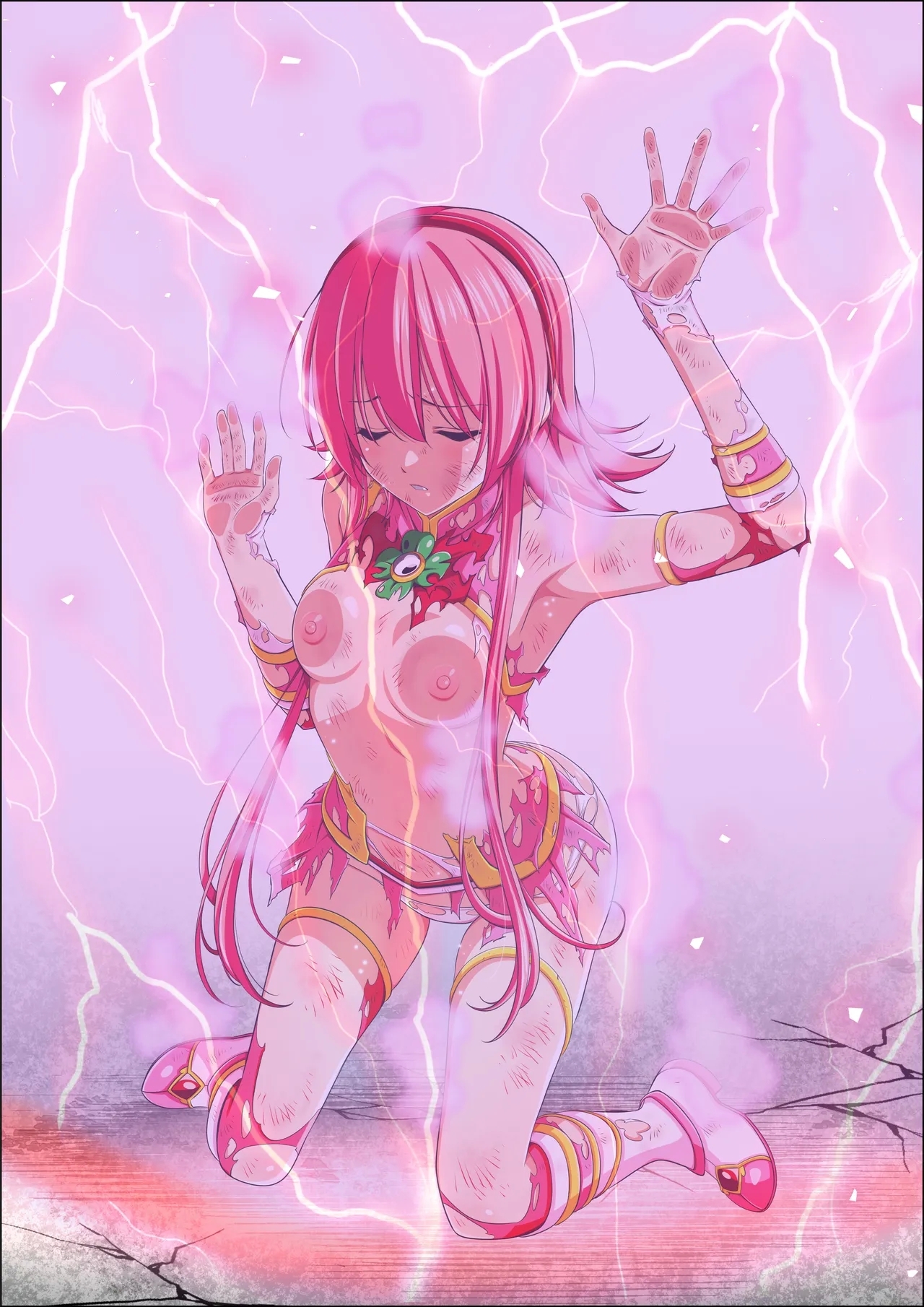 四葉の戦姫クローバーローゼ ボイスコミック第二話（特典② 描き下ろしおまけイラスト） - Page 4