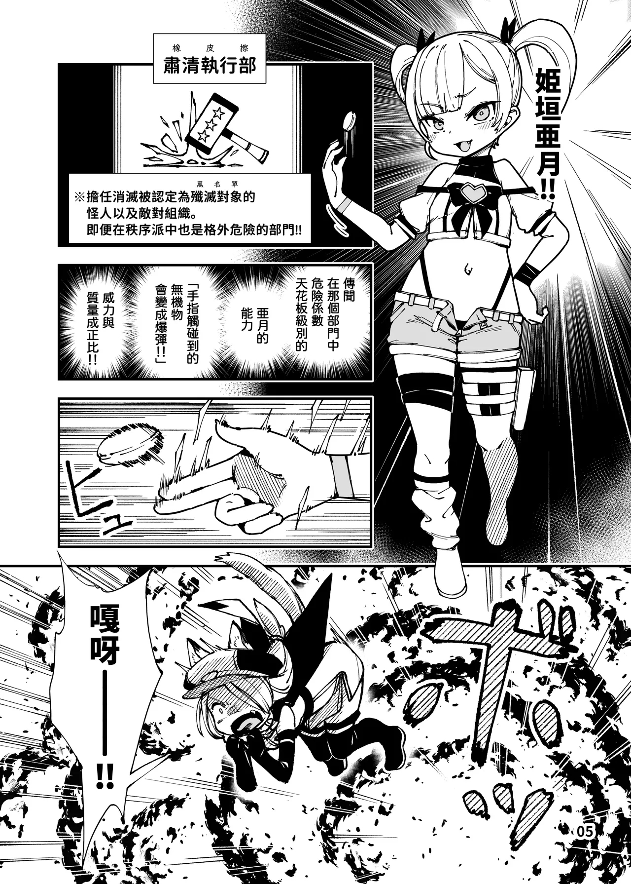 Saikyou Mesugaki-chan no Kusozako Muchimuchi Sentouinka Kaizou Koutei | 最猛雌小鬼醬的戰鬥員化改造工程 - Page 6
