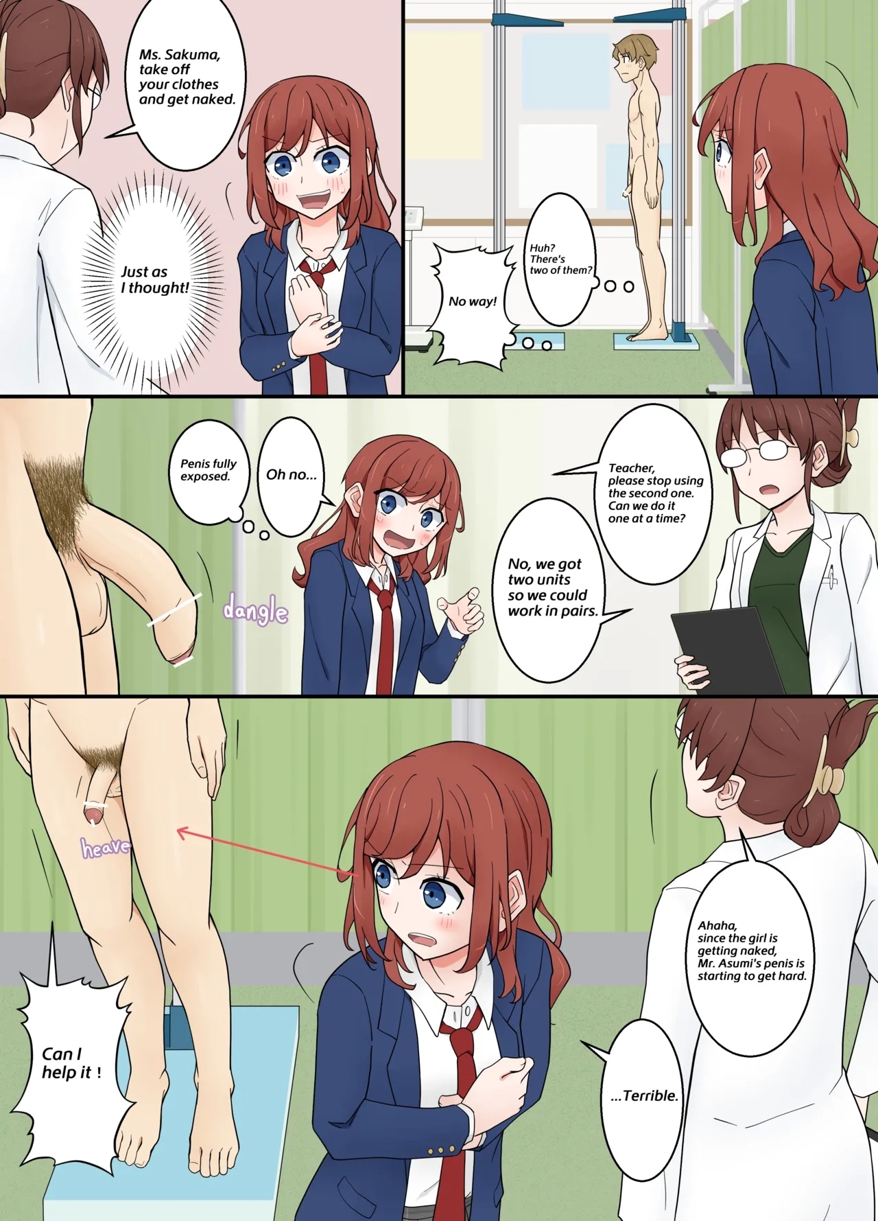 [Nihon Dandy (Matsuno Susumu) Physical examination using two units [English, Japanese] - Page 11