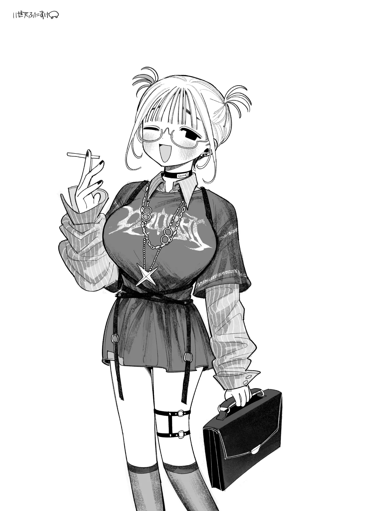 フェラしすぎて喉痛めたのをタバコのせいにする女 - Page 13