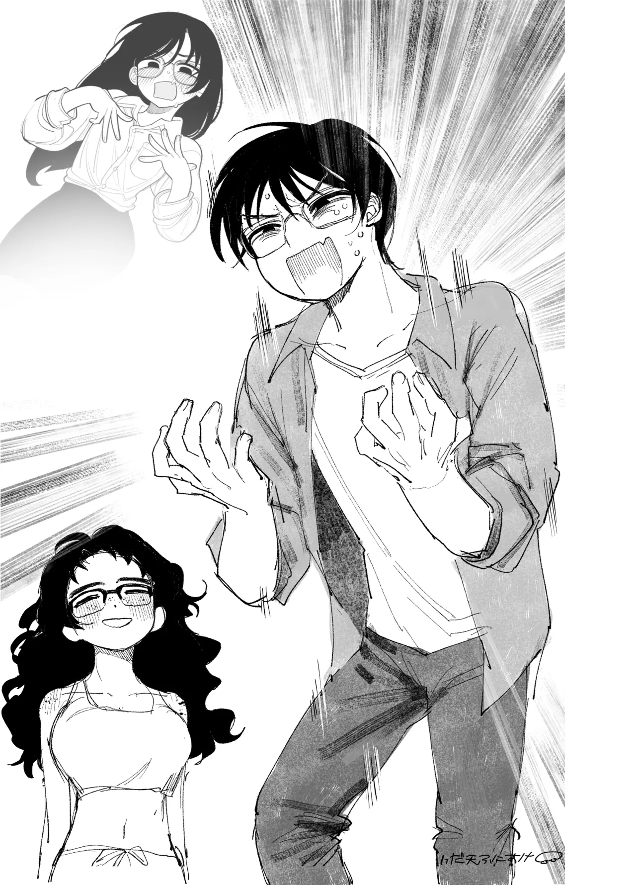 男オタクTSF百合BLマシマシ - Page 44