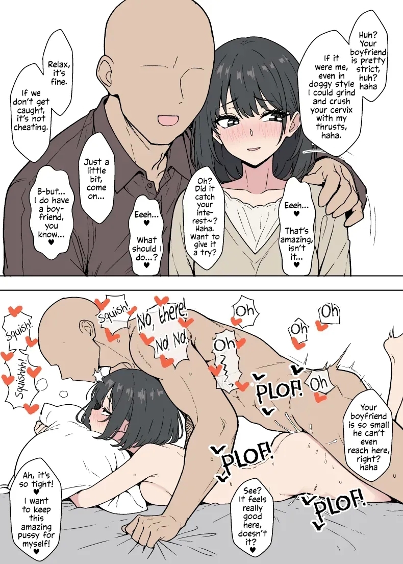 Yarichin Senpai ni Netorareru Kareshi Mochi Muttsuri Sukebe-chan 2