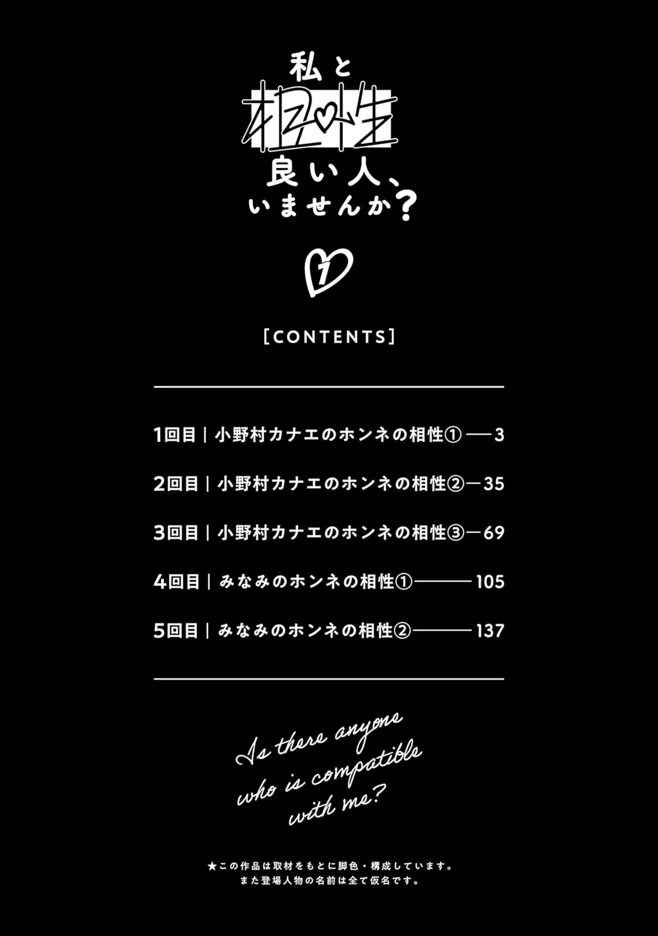 Watashi to Aisho Yoi Hito, Imasen ka? Volume 1 - Page 4