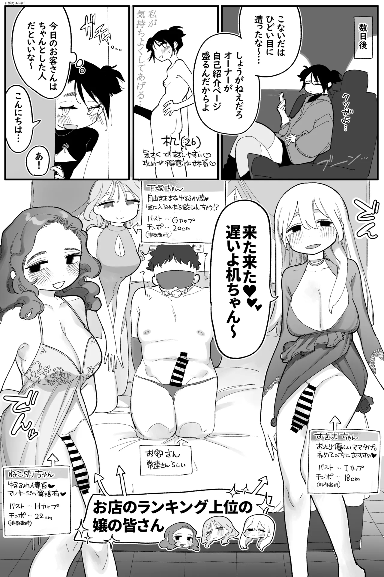 攻め希望！負けてばかりのふたなり風俗嬢 完全版 - Page 5
