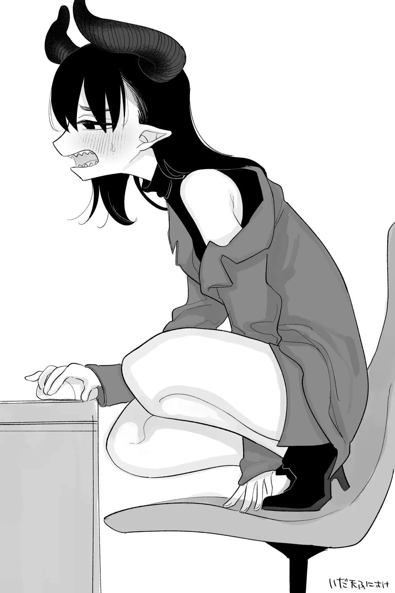 よわよわサキュバス、社畜への道 完全版 - Page 12