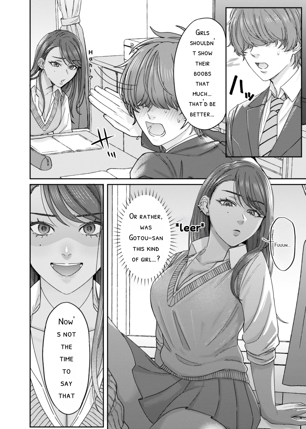 Kuro Gyaru Osananajimi to Himitsu no Benkyou Shichau Hanashi - Page 11