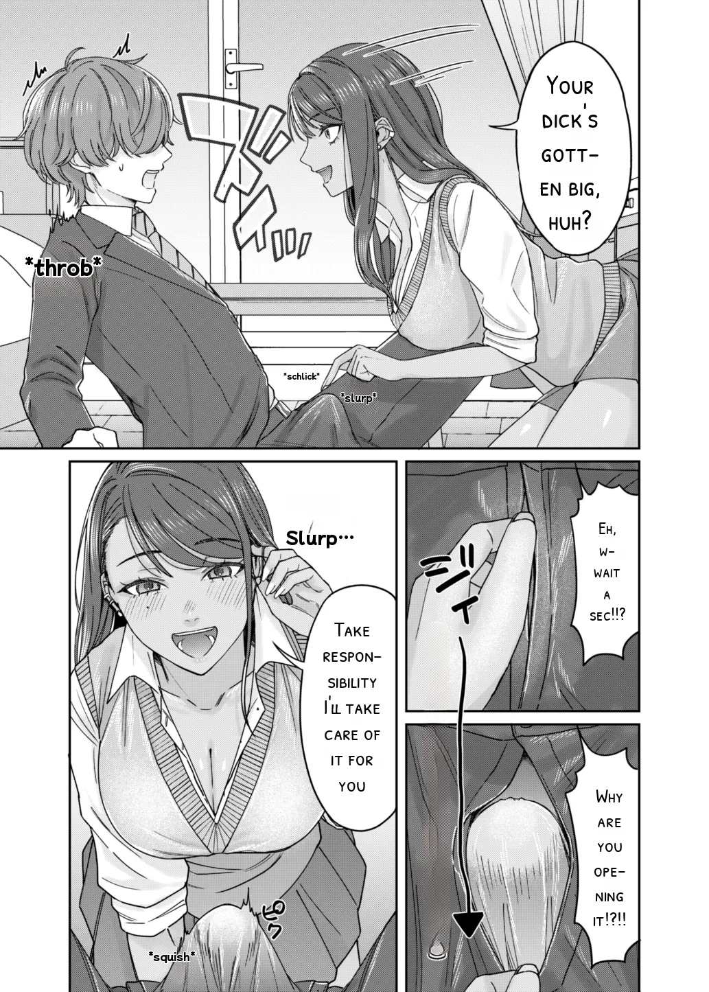 Kuro Gyaru Osananajimi to Himitsu no Benkyou Shichau Hanashi - Page 12