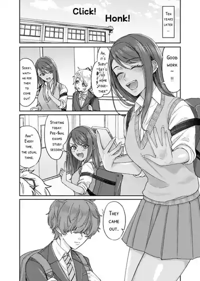 Kuro Gyaru Osananajimi to Himitsu no Benkyou Shichau Hanashi 3