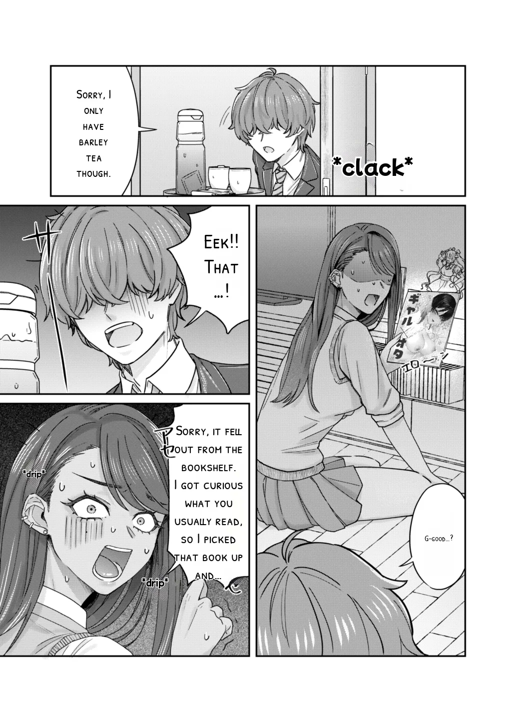 Kuro Gyaru Osananajimi to Himitsu no Benkyou Shichau Hanashi - Page 8