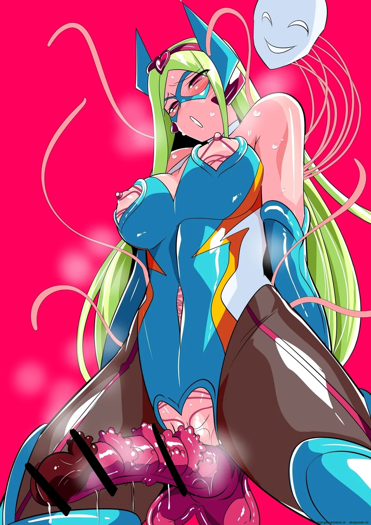 Heroine Harassment: Batgirl vs. Tentacle Suit Monster Bellar Kouhen | 蝙蝠女侠VS触手套裝怪人佩拉拉 后篇 - Page 34