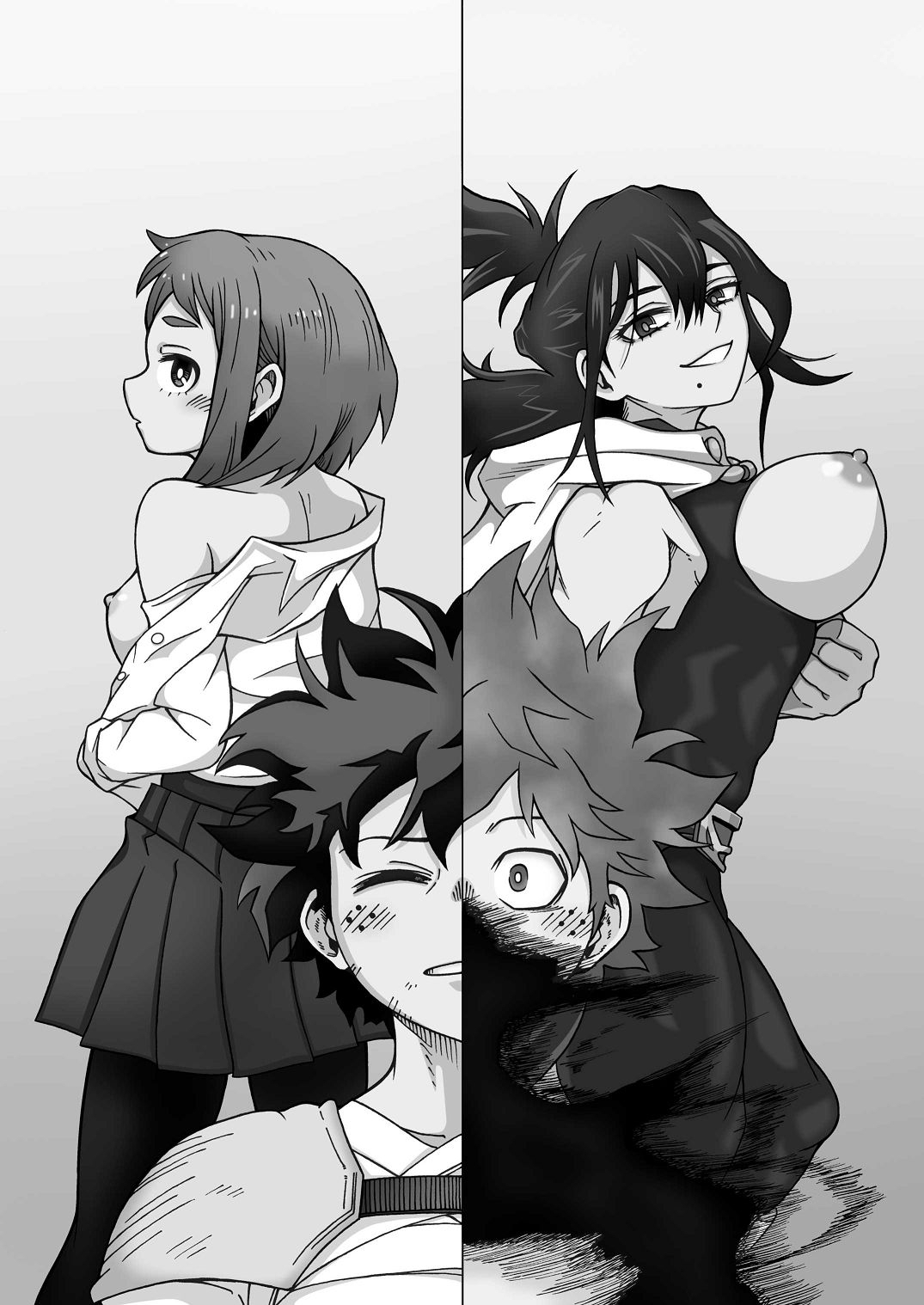 [SideC (脇役君)] 僕のHな初体験 (僕のヒーローアカデミア) [中国翻訳] [DL版] - Hentaiaz.com - 2