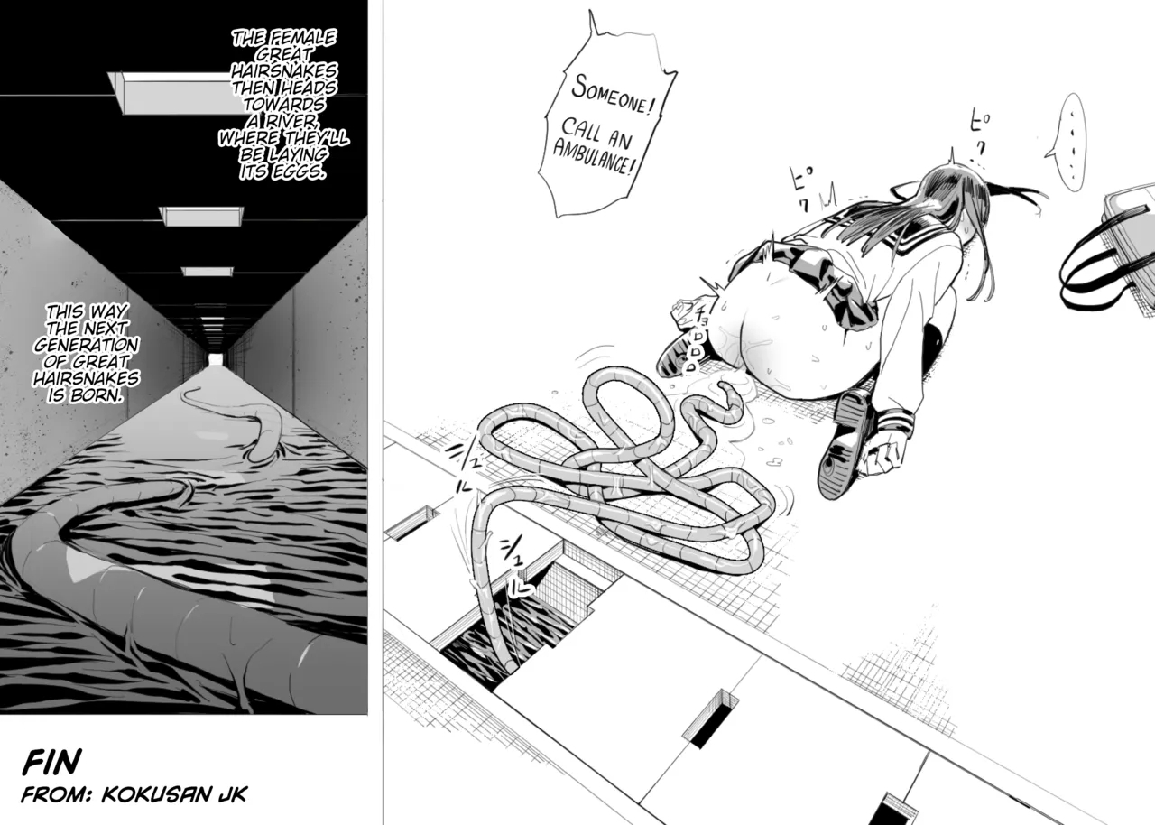 Oohariganemushi No Seitai | The Great Hairsnake - Page 11