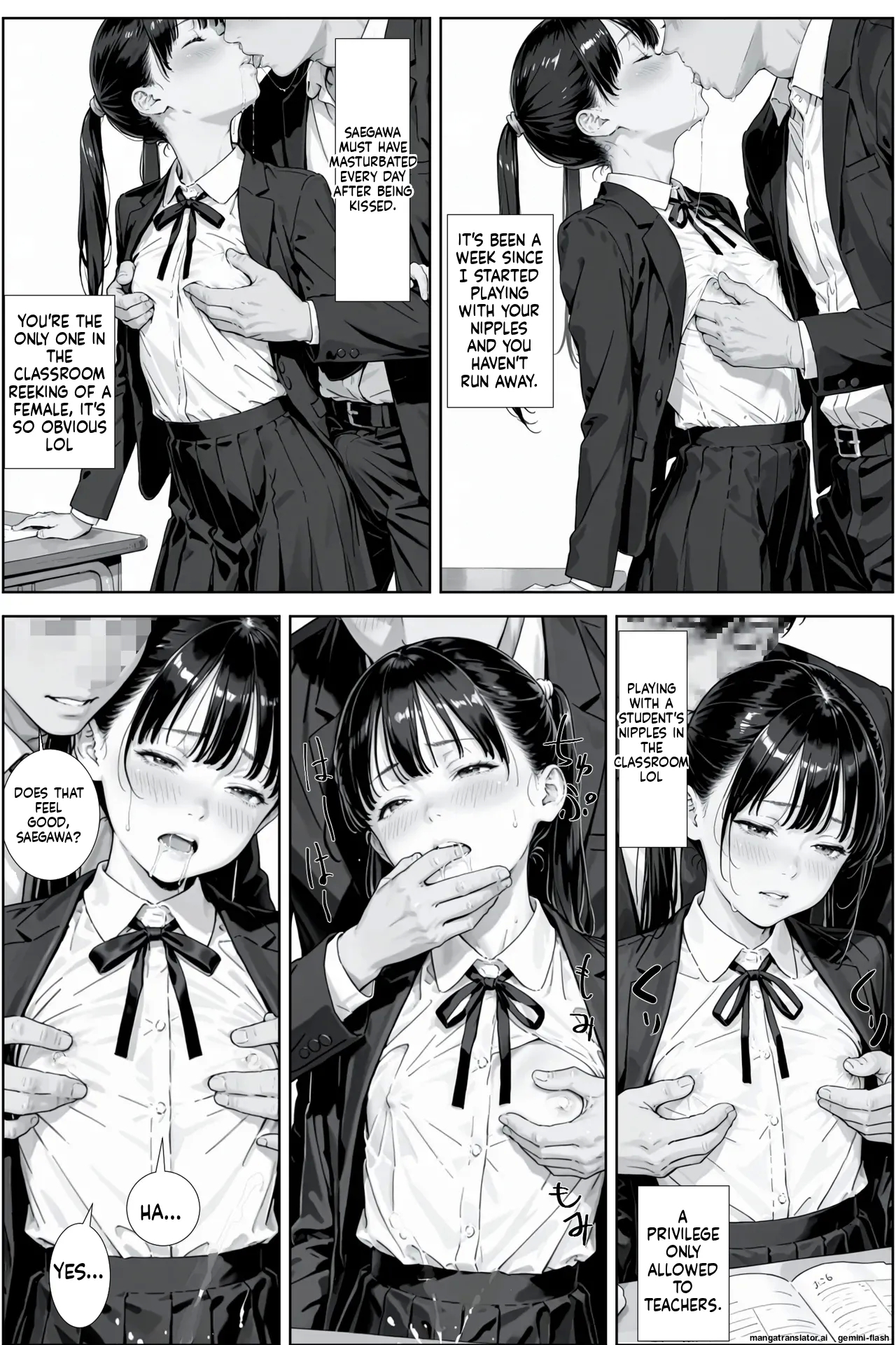 Training Teacher and Creampie Graduation Ceremony - Page 7