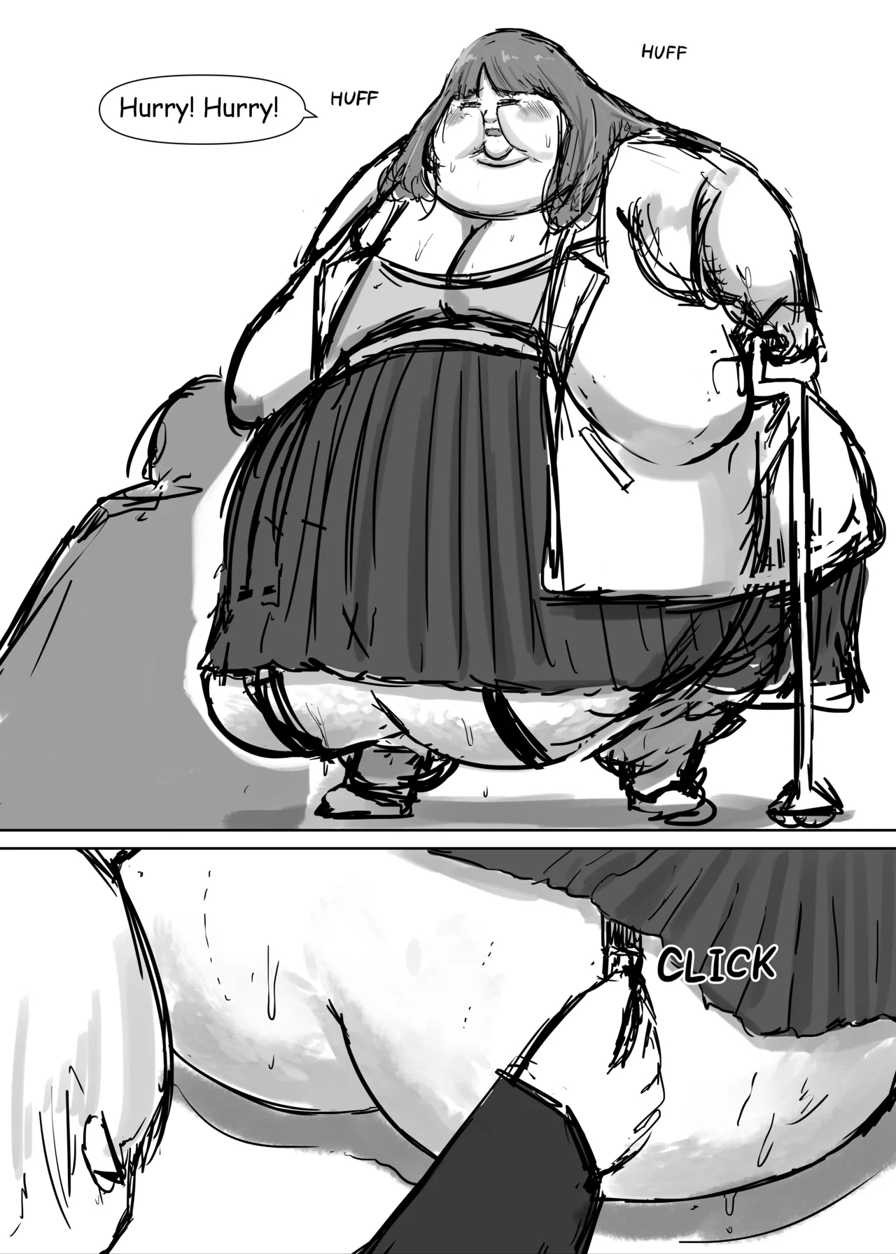 Getting fat to force you to take care of me - Page 5