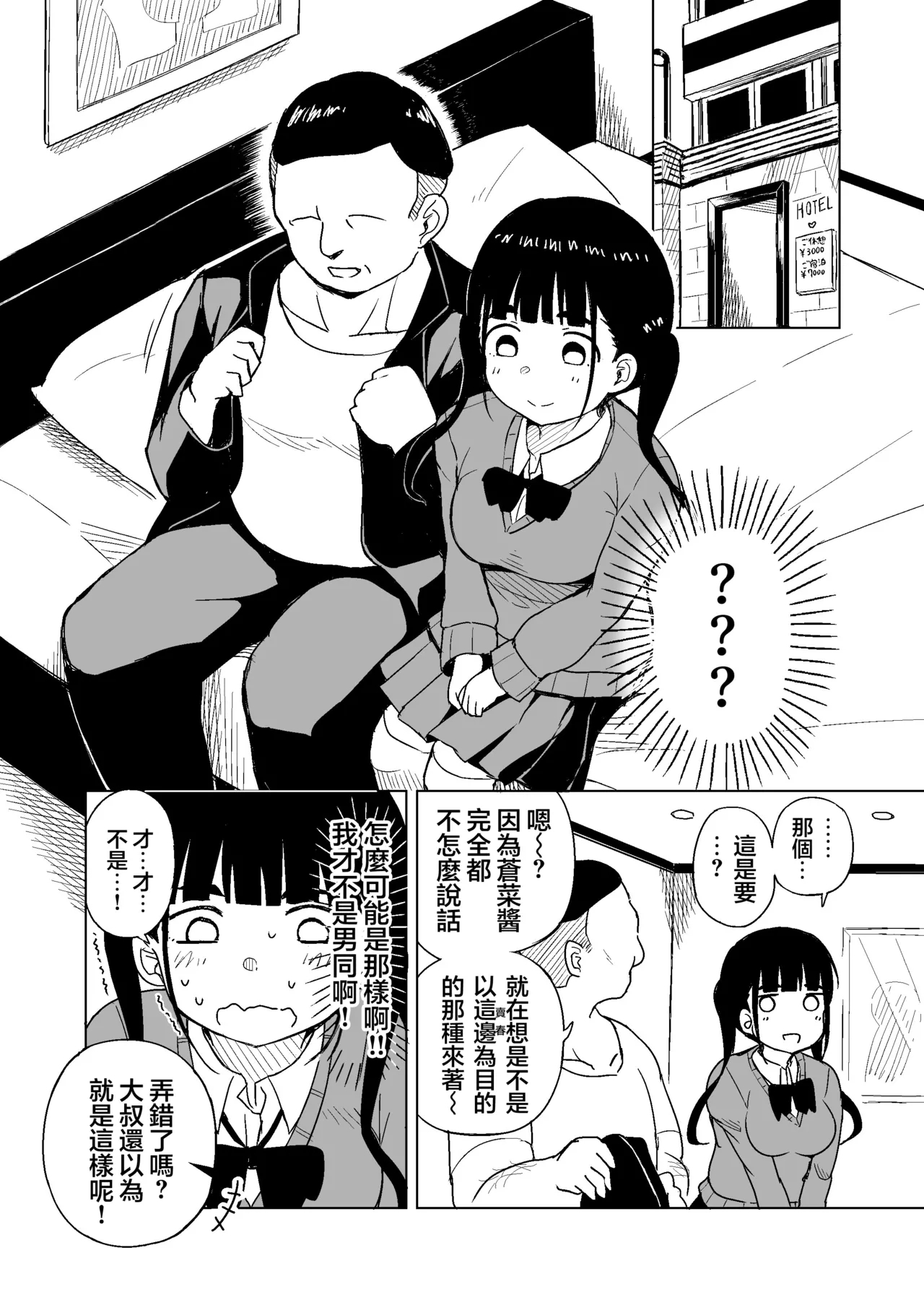 TS Shita Otoko ga Papakatsu de Shakkin Hensai o Mokuromu ga Commushou de Mattaku Shaberezu Hotel ni Tsurekomareru Hanashi | TS了的男生企图通过爸爸活还债结果由于交流障完全没能说话于是被带到了酒店的事 - Page 6