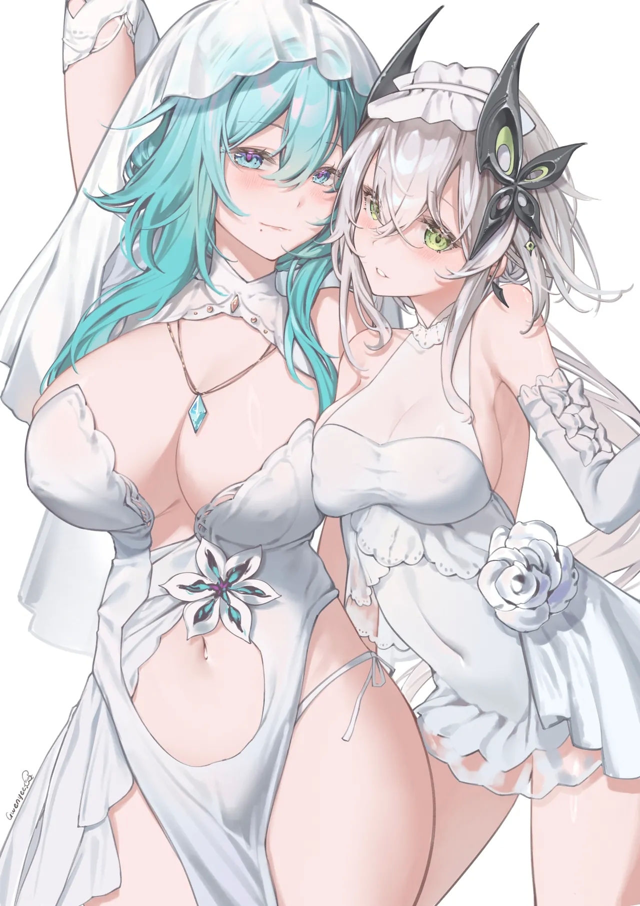 两个陀螺花嫁夫人和赛琪 1