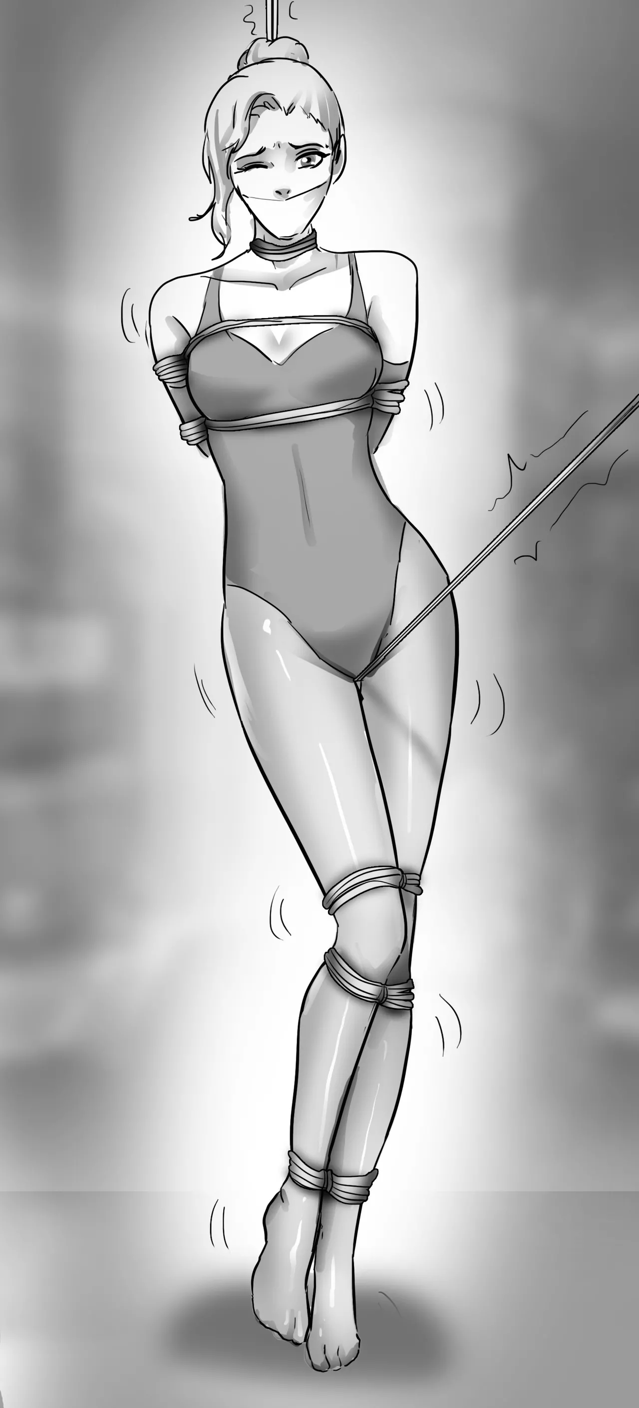 失踪美女—白丝袜女舞者 - Page 14