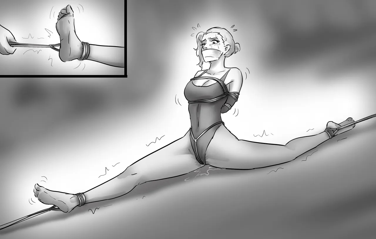 失踪美女—白丝袜女舞者 - Page 15