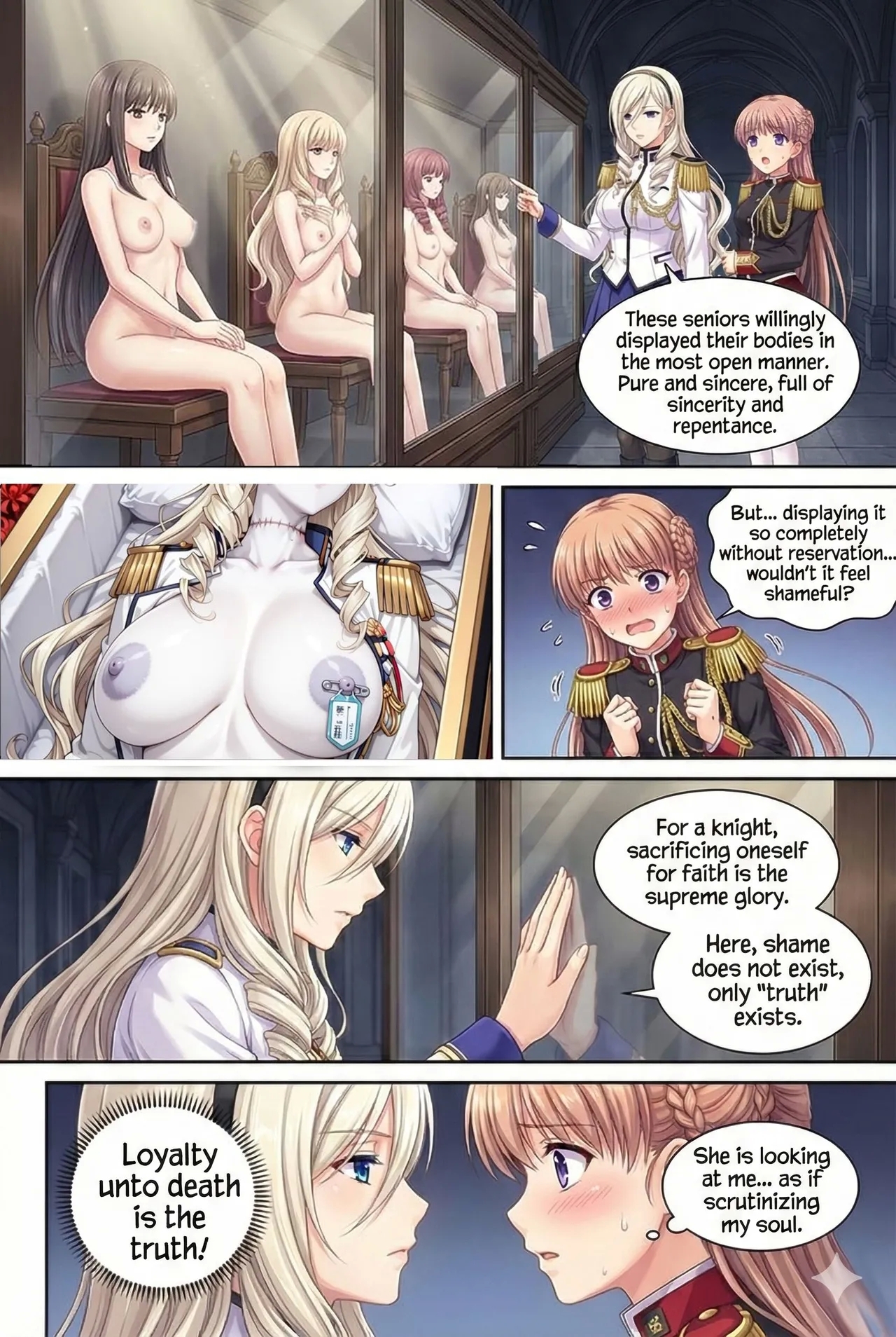 The female knight's sacrifice 骑士学院英灵殿 - Page 12