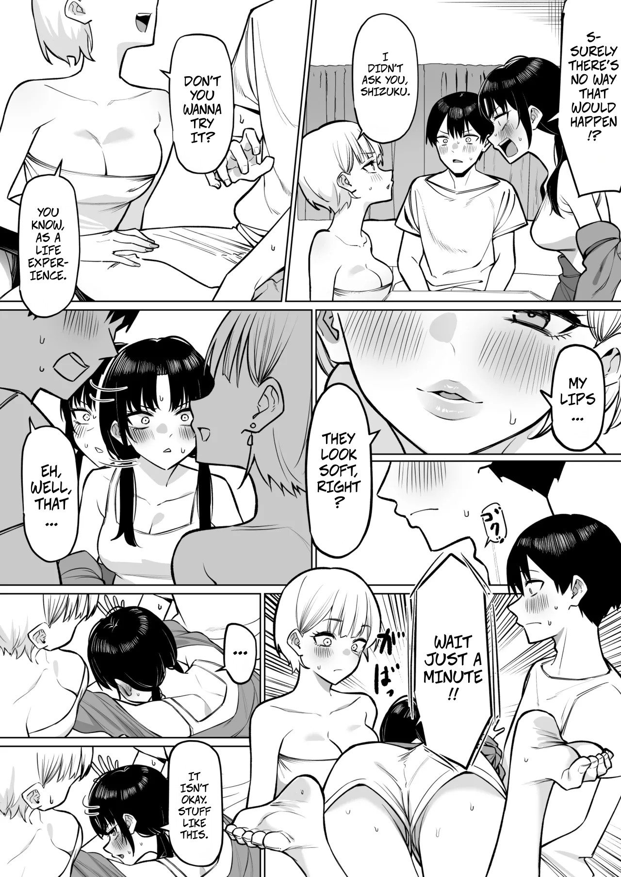 Onna Tomodachi Futari to Perochuu suru Hanashi | A Story About Kissing 2 Female Friends - Page 5