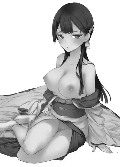 Kitsume na Kimono Niizuma to Kyoukotoba Ecchi 3