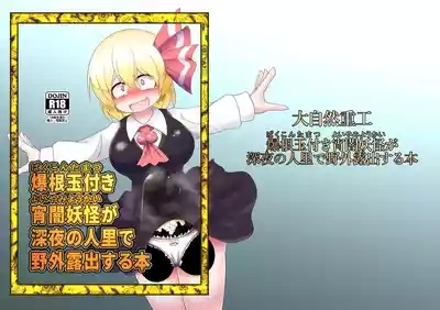 爆根玉付き宵闇妖怪が深夜の人里で野外露出する本 2