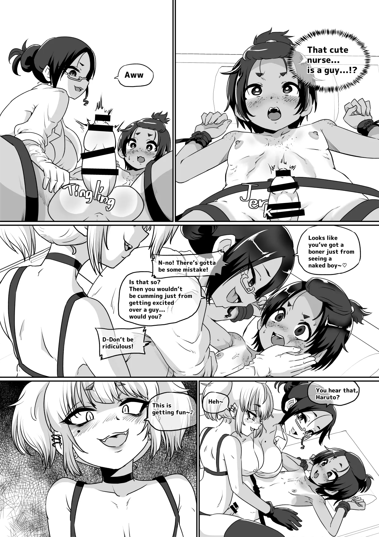 Femboy Cum Clinic - Page 9