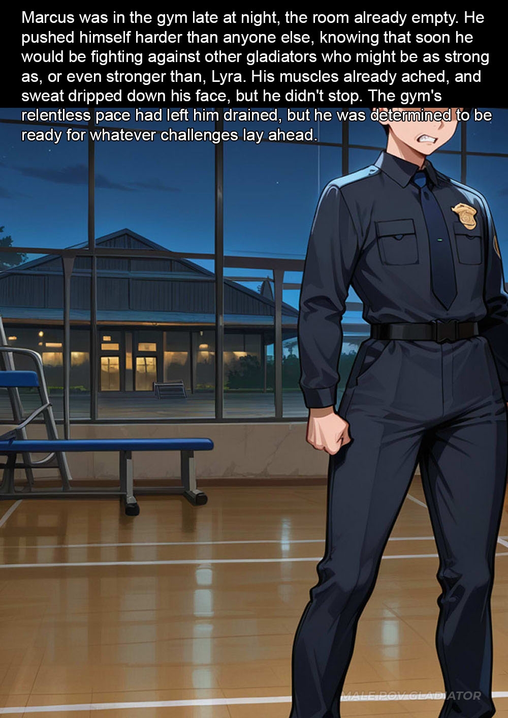 Male POV Gladiator Ch. 5 - Page 4