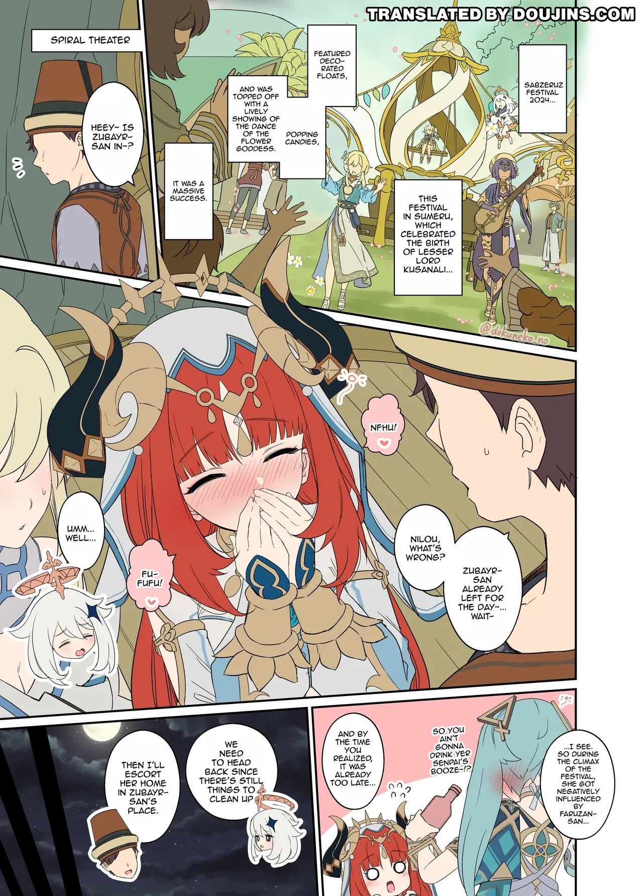 Nilou ni Warui Koto o Suru Hanashi| Story About Doing Bad Things to Nilou - Page 2