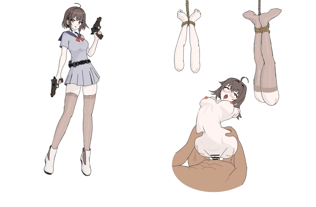 【Guro向/Rumble】武装jk特工少女 4