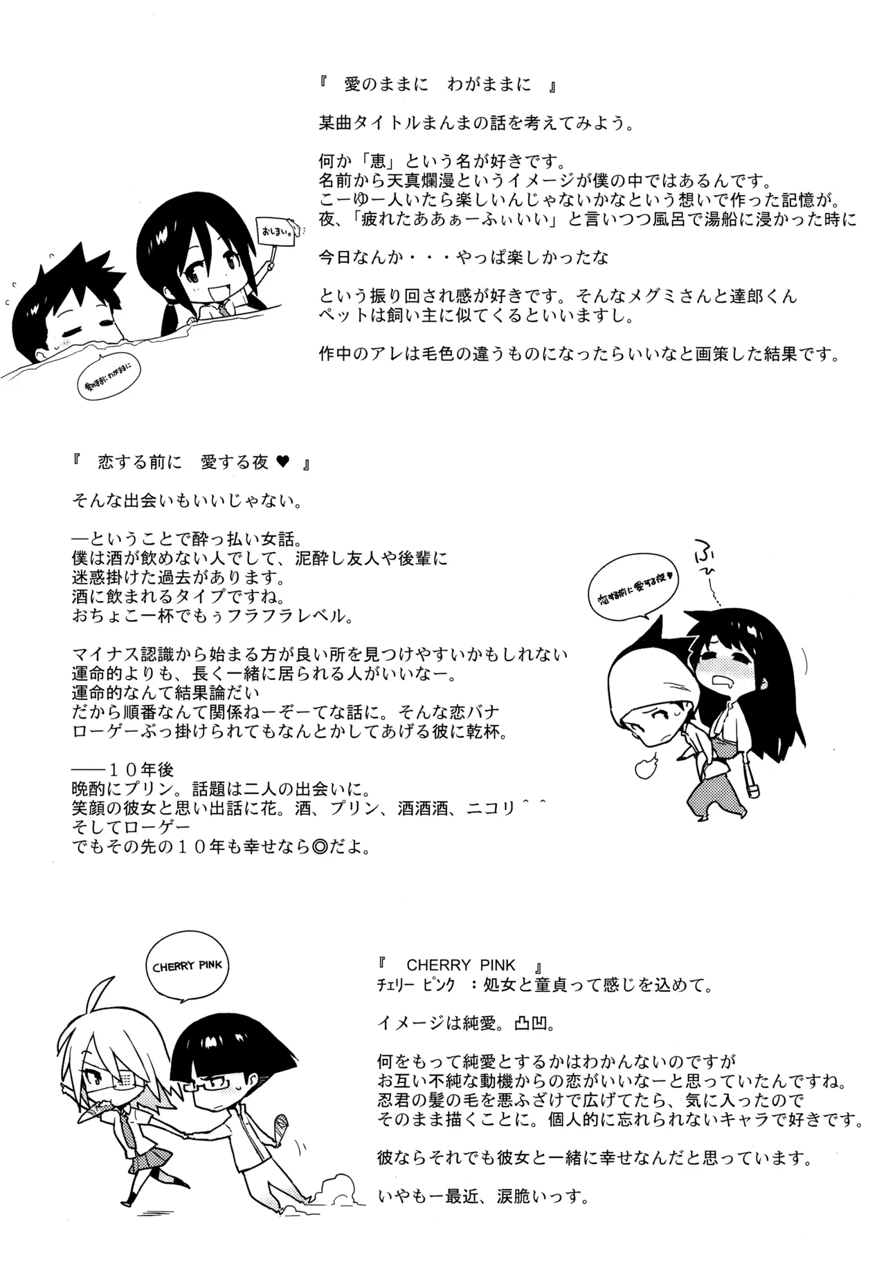 Kano Bana Toranoana Tokuten 8P Leaflet 3