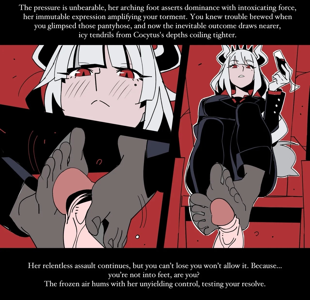 Helltaker Fanart MadnessLucifer chapter colorized - Page 10