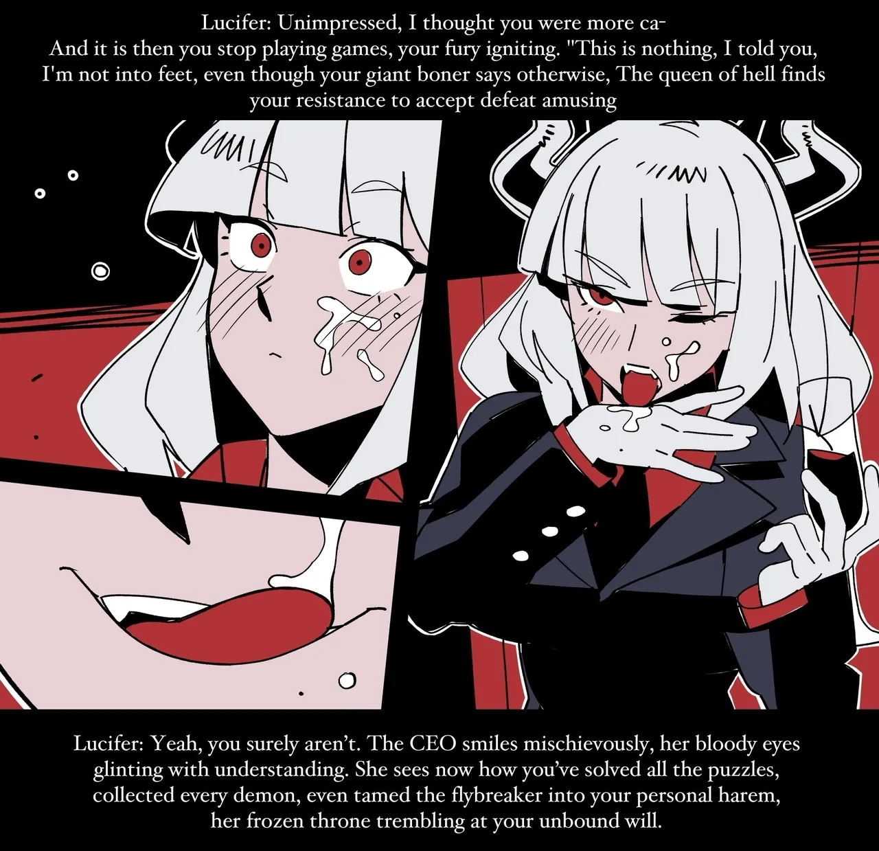 Helltaker Fanart MadnessLucifer chapter colorized - Page 12