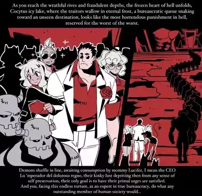 Helltaker Fanart MadnessLucifer chapter colorized 1