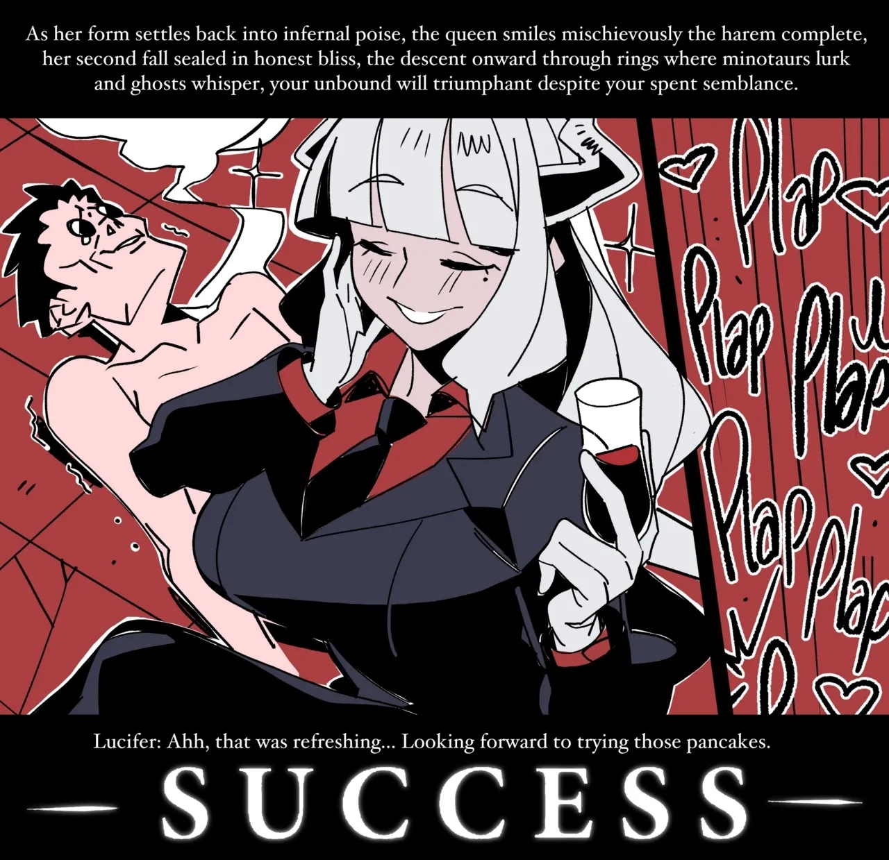 Helltaker Fanart MadnessLucifer chapter colorized - Page 44