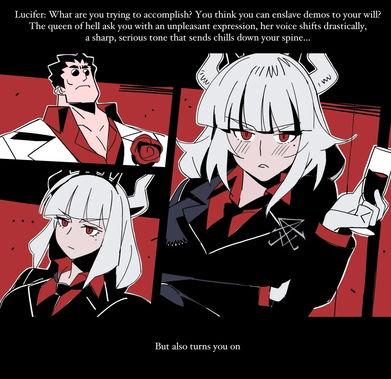 Helltaker Fanart MadnessLucifer chapter colorized - Page 5