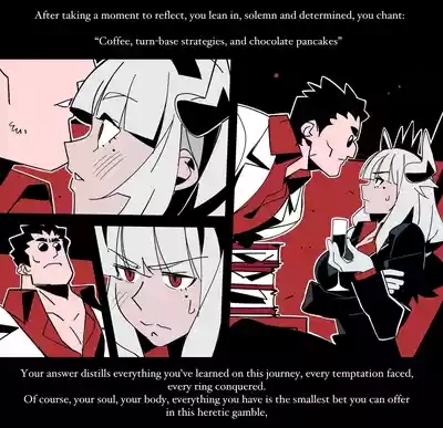 Helltaker Fanart MadnessLucifer chapter colorized 6