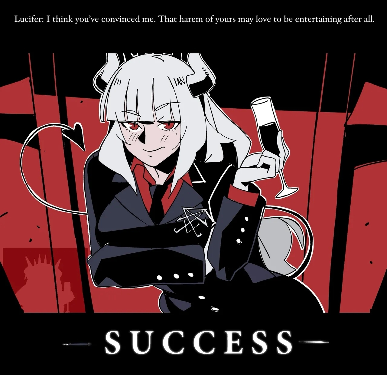 Helltaker Fanart MadnessLucifer chapter colorized - Page 8