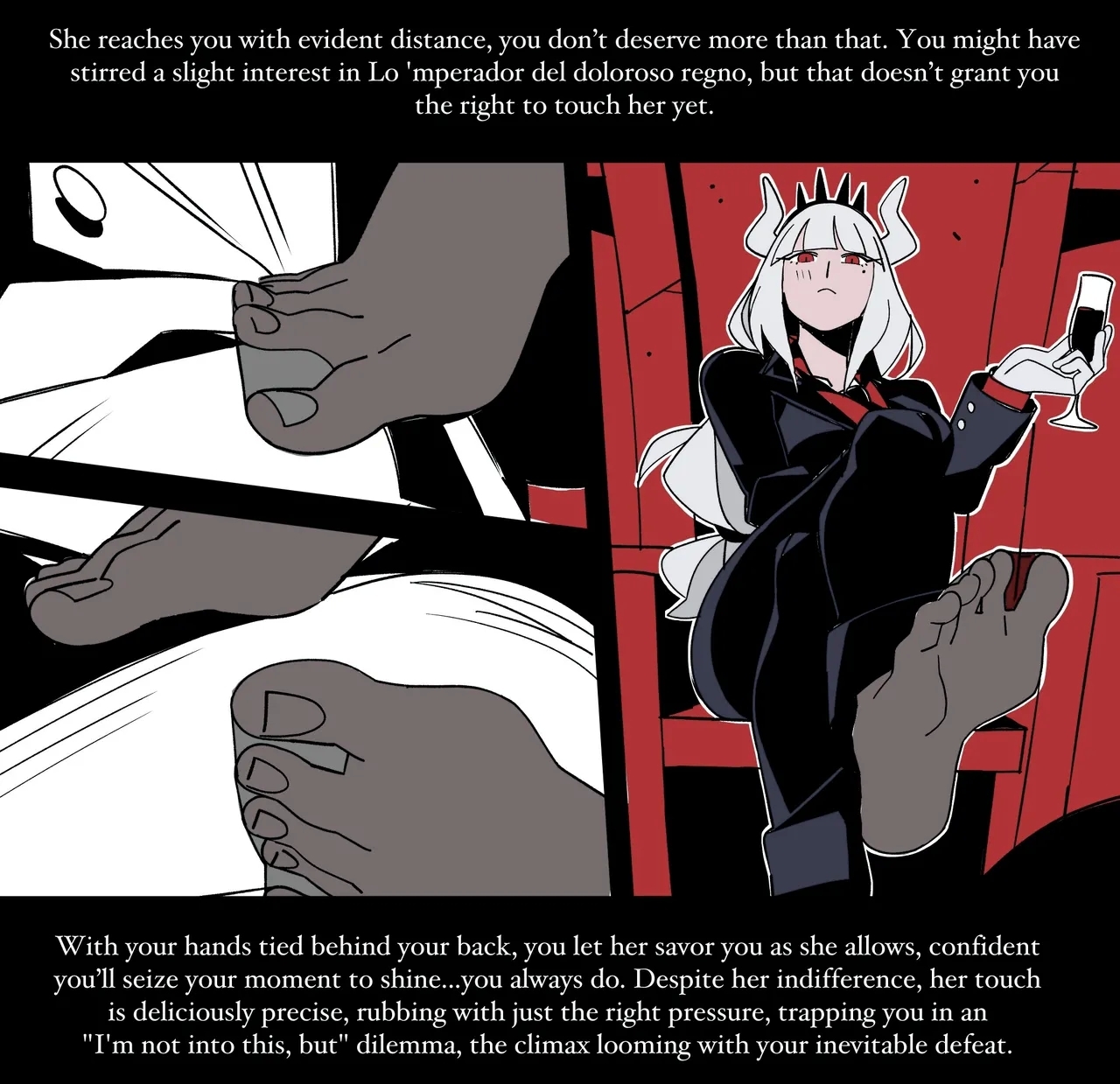 Helltaker Fanart MadnessLucifer chapter colorized - Page 9