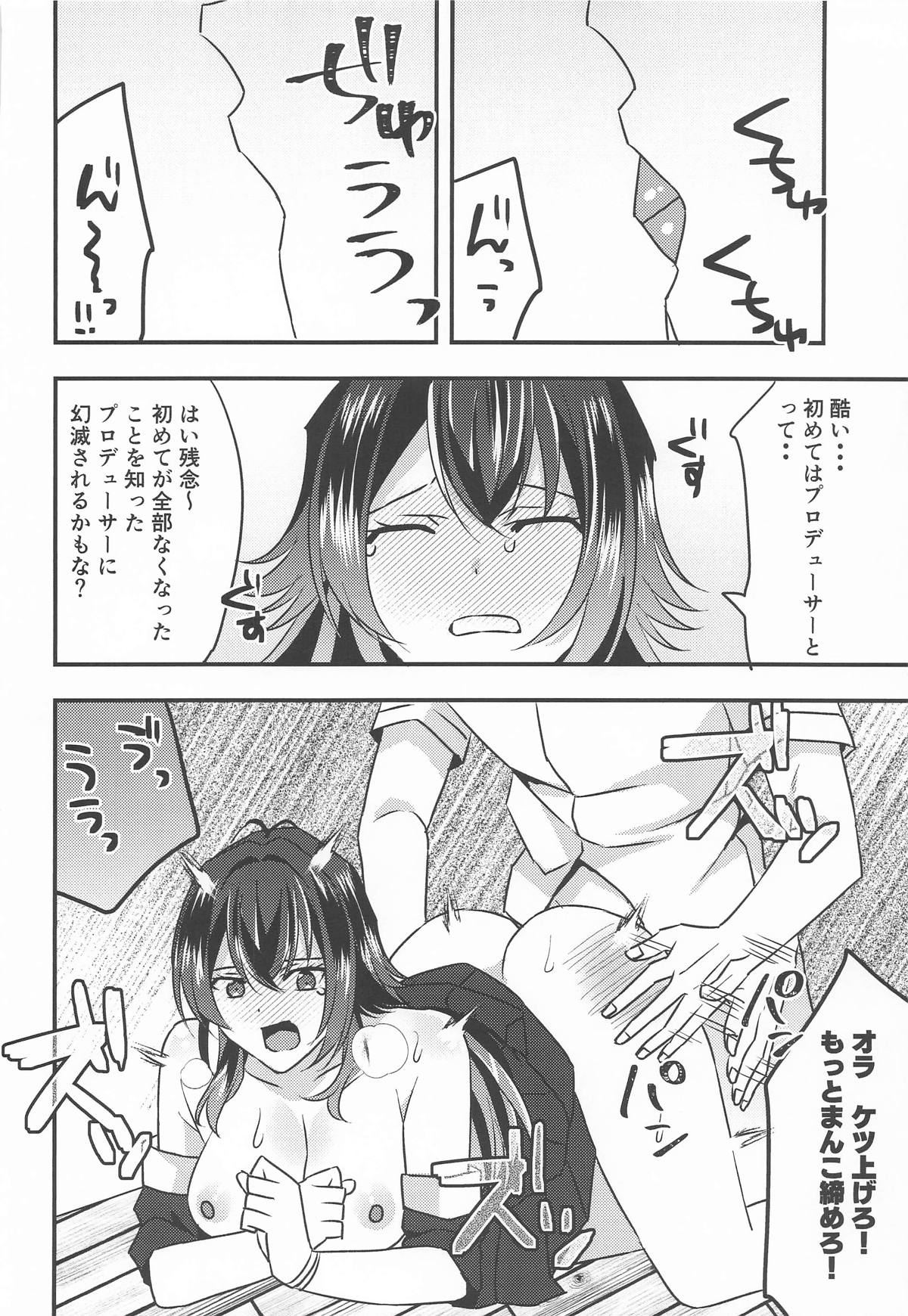 プロデュースを断られたのでレイプしました 月村手毬編 - Page 12